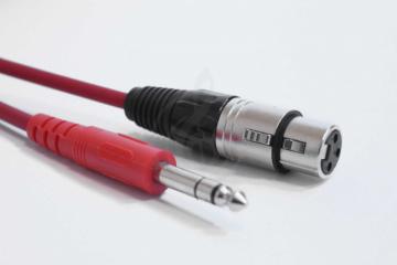 XLR-Jack микрофонный кабель XLR-Jack микрофонный кабель GLORIK GLORIK MXJ-3 Кабель микрофонный, XLR/JACK-Stereo 3м MXJ-3 - фото 2