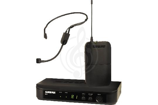 Радиосистема с головным микрофоном Радиосистемы с головным микрофоном Shure Shure BLX14E/P31-M17 - головная радиосистема с гарнитурой PGA31 606-630 MHz BLX14E/P31-M17 - фото 1