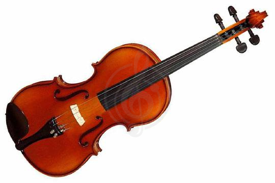 Изображение Grand GV-415 скрипка 1/4 (Комплект:смычок, футляр, ремень, канифоль)