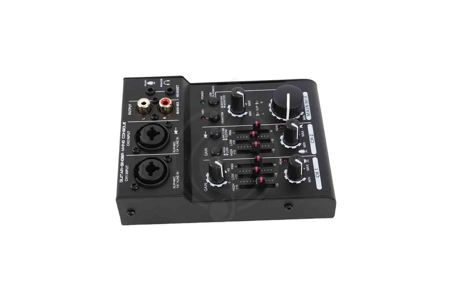 Активный микшер Grand Vox YUEC-2 - Мини-микшер, GrandVox YUEC-2 в магазине DominantaMusic - фото 8