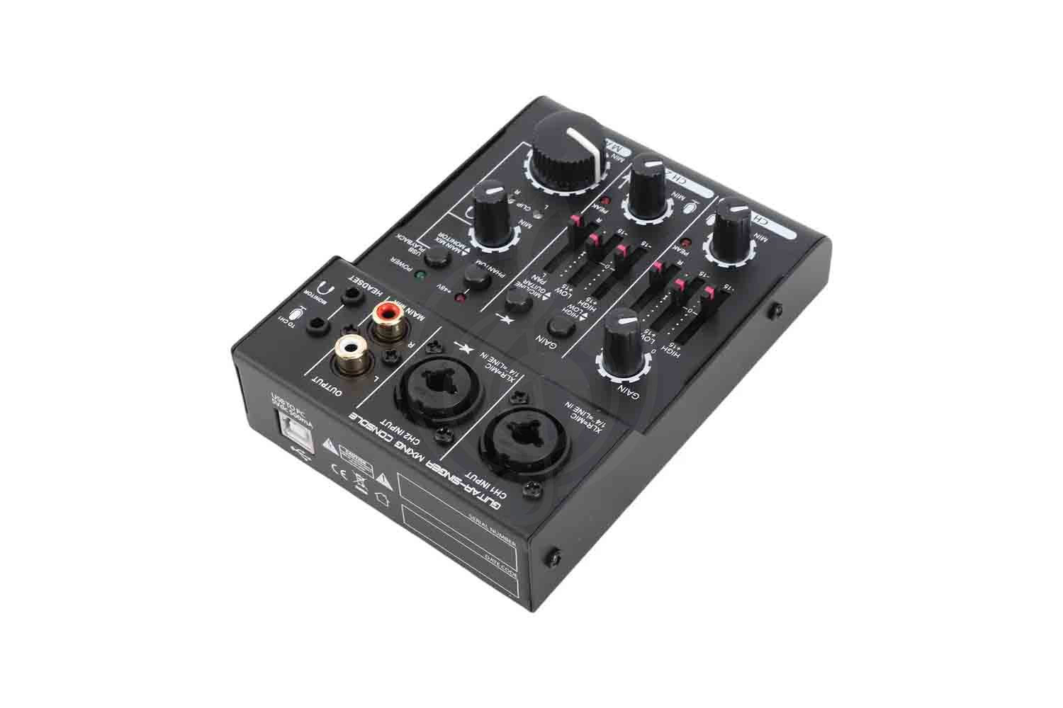 Активный микшер Grand Vox YUEC-2 - Мини-микшер, GrandVox YUEC-2 в магазине DominantaMusic - фото 15