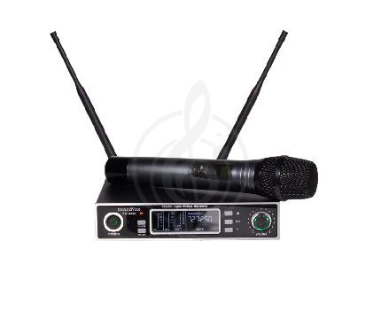 Радиосистема с ручным передатчиком Радиосистемы с ручным передатчиком GrandVox GrandVox EU-3200HH Цифровая радиосистема UHF(500-900Mhz)/PLL DIGITAL с ручным микрофоном  EU-3200HH - фото 1