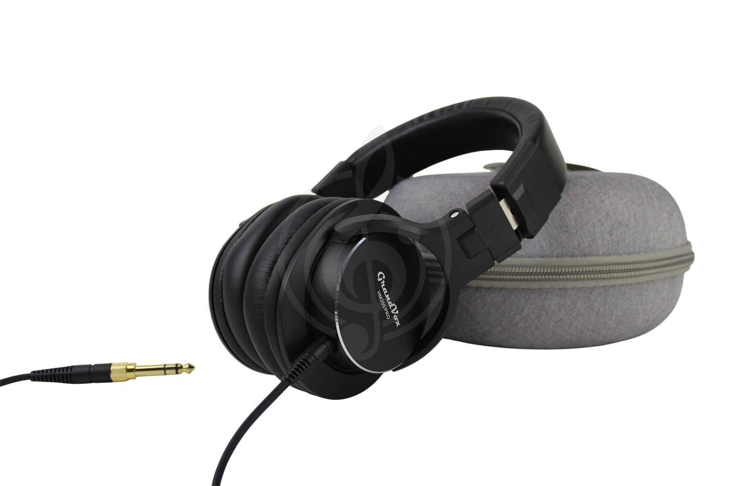 Наушники для клавишных GrandVox HM200PRO BK - Наушники (в комплекте чехол), GrandVox HM200PRO BK в магазине Доминанта мьюзик - фото 1