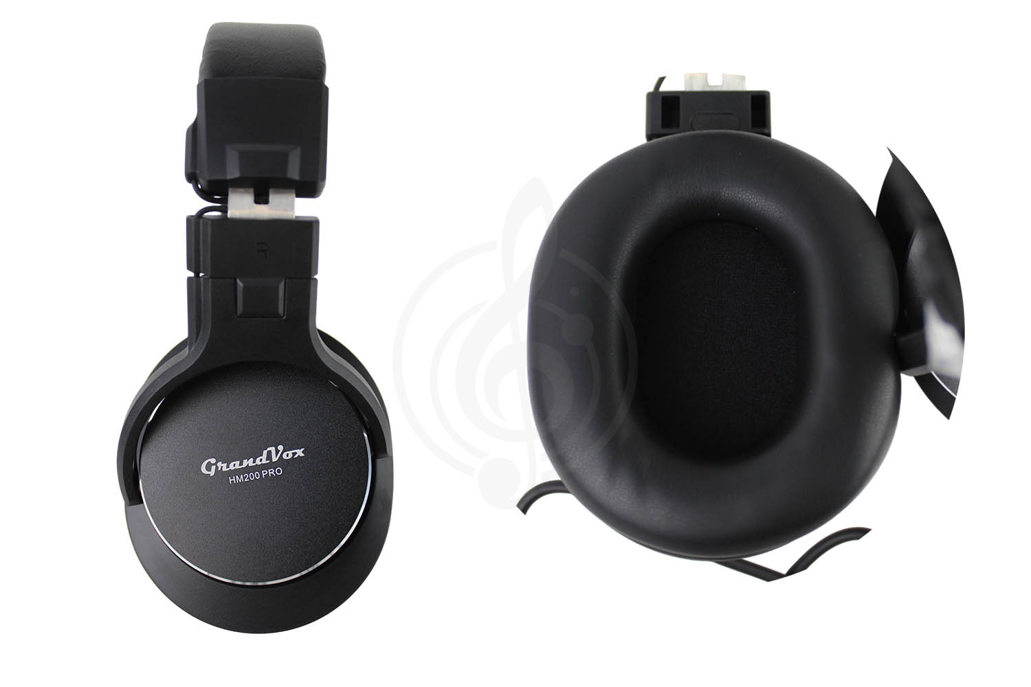 Наушники для клавишных GrandVox HM200PRO BK - Наушники (в комплекте чехол), GrandVox HM200PRO BK в магазине Доминанта мьюзик - фото 2