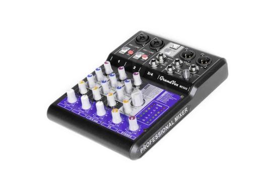 Аналоговый микшер GrandVox MC-04X USB Микшерный пульт аналоговый, GrandVox MC-04X в магазине Доминанта мьюзик - фото 8