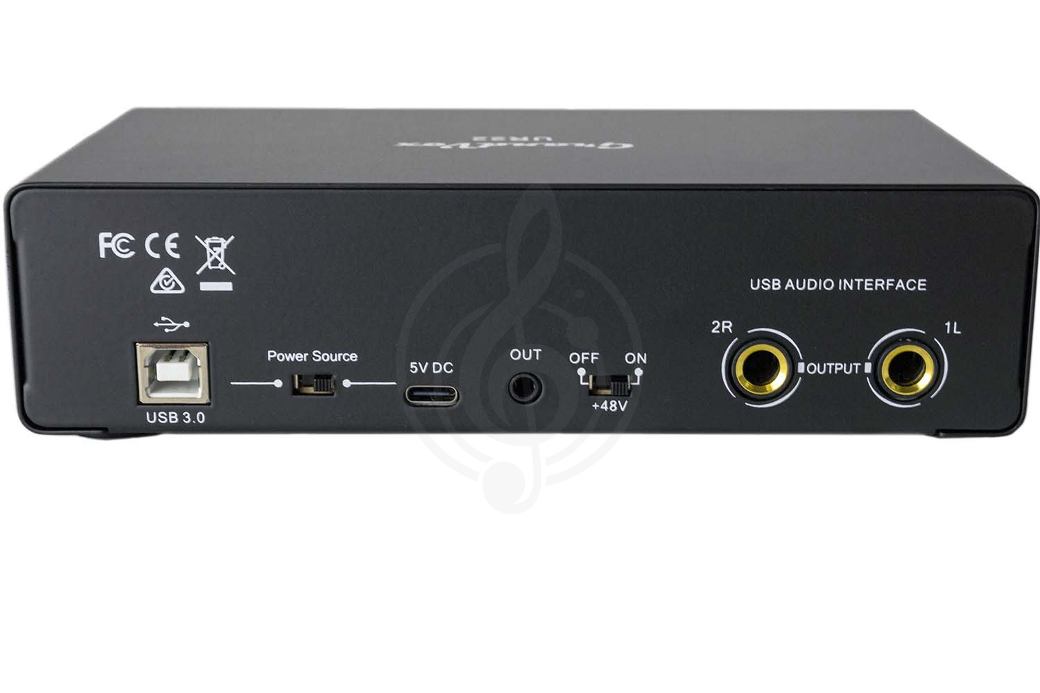 Звуковая карта GrandVox UR22 - Аудиоинтерфейс USB, GrandVox UR22 в магазине DominantaMusic - фото 3