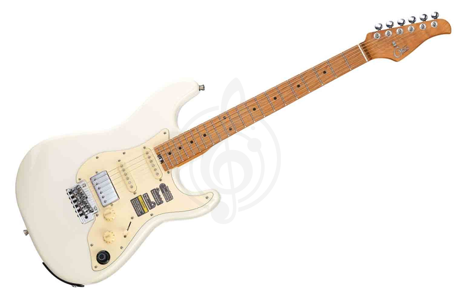 Электрогитара Stratocaster GTRS S801-Standard-800-WH - Электрогитара, белая, GTRS S801-Standard-800-WH в магазине DominantaMusic - фото 1