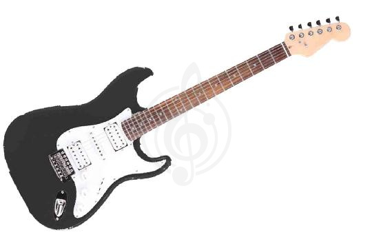 Электрогитара Stratocaster HEG330BK Электрогитара ST Homage, Homage HEG330BK в магазине DominantaMusic - фото 1