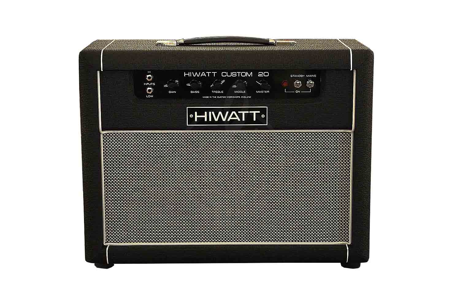 Комбоусилитель для электрогитары HIWATT SA210 Custom 20 - Гитарный ламповый комбоусилитель, 20 Вт, HIWATT SA210 Custom 20 в магазине DominantaMusic - фото 3