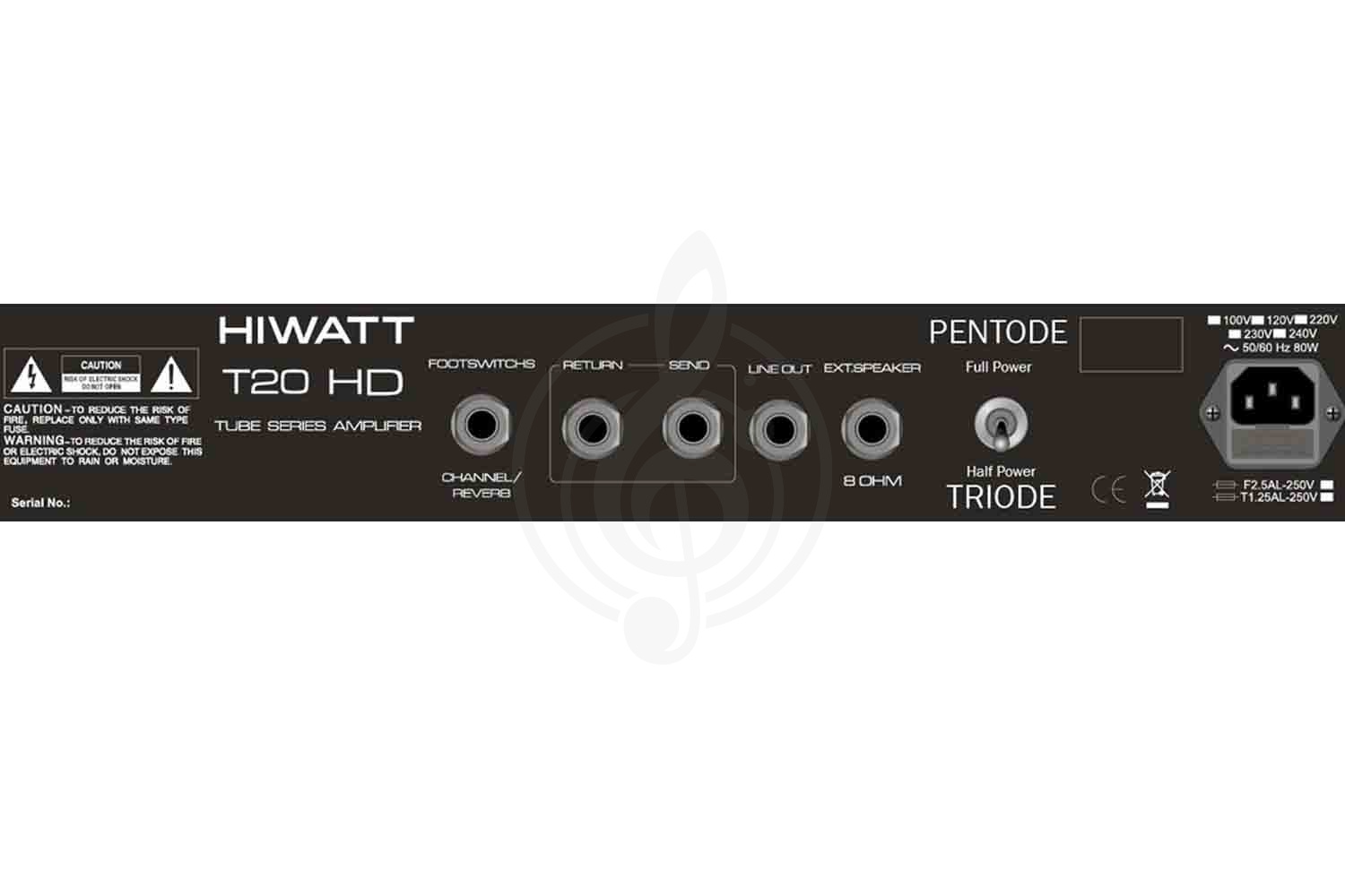 Комбоусилитель для электрогитары HiWatt T20HD - Гитарный усилитель, HIWATT T20HD в магазине DominantaMusic - фото 3