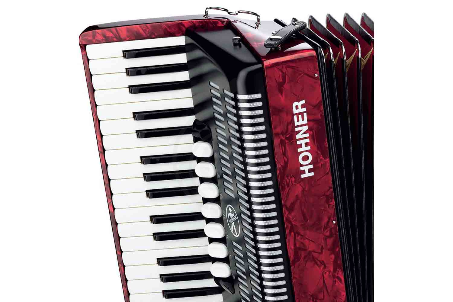 Аккордеон Аккордеоны Hohner Hohner A4043 (A16431) BRAVO III 80 Red Аккордеон A16432 - фото 2