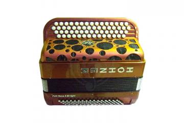 Кнопочный аккордеон Hohner A7015 NOVA II 80 FUN - Аккордеон Кнопочный, Hohner A7015 NOVA II 80 FUN в магазине DominantaMusic - фото 2