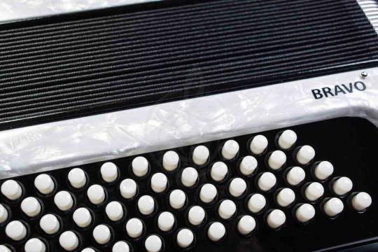 Аккордеон 1/2 Аккордеоны Hohner HOHNER Bravo II 60 white - Аккордеон 1/2 A16951 - фото 11