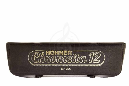 Хроматическая губная гармошка HOHNER Chrometta 12 255/48 C - Губная гармошка, Hohner Chrometta 12 255/48 C в магазине Доминанта мьюзик - фото 2