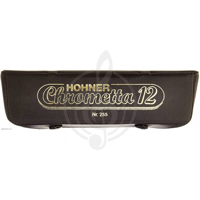 Хроматическая губная гармошка Хроматические губные гармошки Hohner HOHNER Chrometta 12 255/48 G - Хроматическая губная гармошка M25508 - фото 3