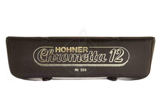 Хроматическая губная гармошка Хроматические губные гармошки Hohner HOHNER Chrometta 12 255/48 G - Хроматическая губная гармошка M25508 - фото 2