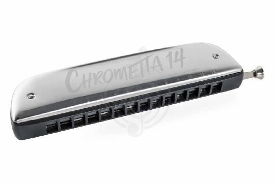 Изображение Хроматическая губная гармошка Hohner Chrometta 14 C Color Edition