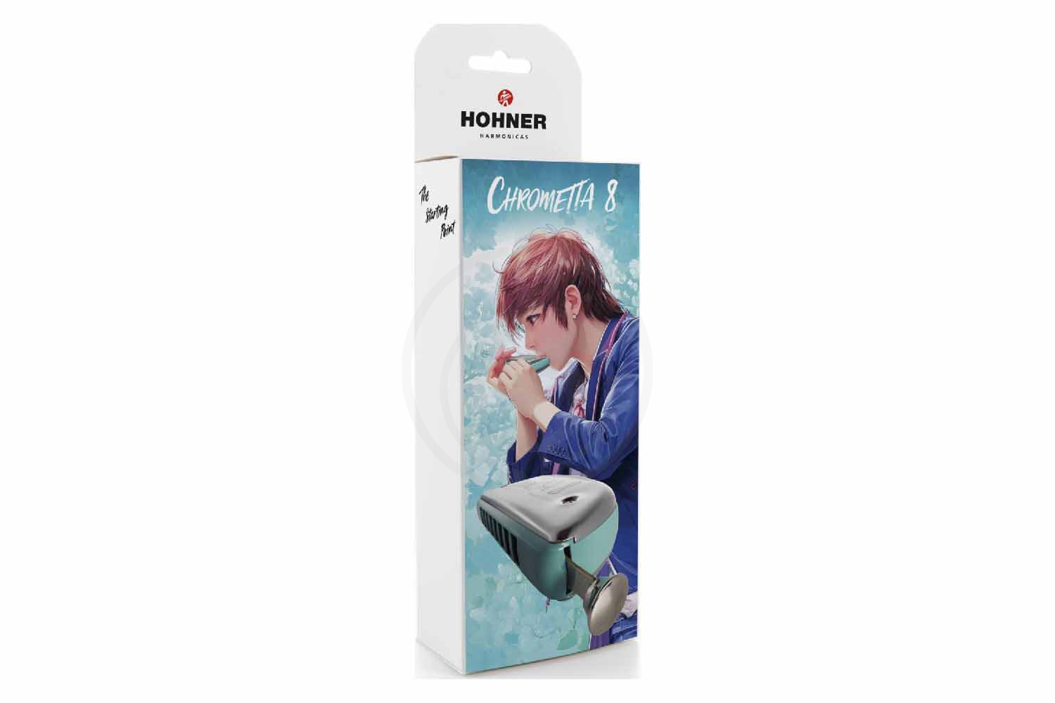 Хроматическая губная гармошка HOHNER Chrometta 8 С Color Edition - Губная гармошка, Hohner Chrometta 8 С Color Edition в магазине Доминанта мьюзик - фото 4