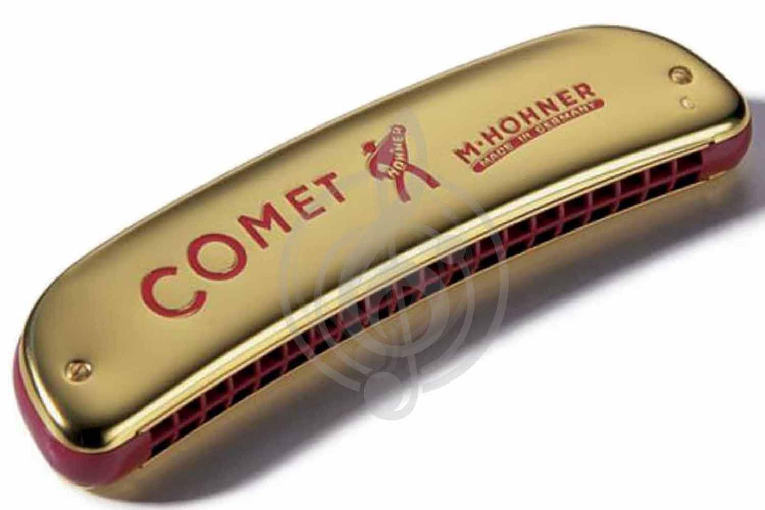 Октавная губная гармошка Октавные губные гармошки Hohner HOHNER Comet 2504/40 C - Октавная губная гармошка M2504017 - фото 1