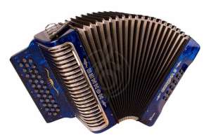 Изображение HOHNER Corona II XTREME EAD dark blue - акордеон диатонический