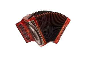 Изображение HOHNER Corona II XTREME FBbEb red - аккордеон диатонический