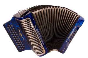 Изображение HOHNER Corona II XTREME GCF dark blue - аккордеон диатонический