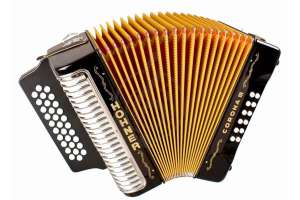 Изображение HOHNER Corona III ADG black lacquered - Аккордеон диатонический