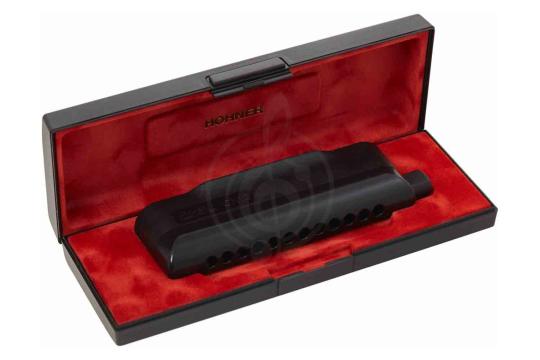 Хроматическая губная гармошка Хроматические губные гармошки Hohner HOHNER CX 12 Black 7545/48 D - Хроматическая губная гармошка M754540 - фото 2