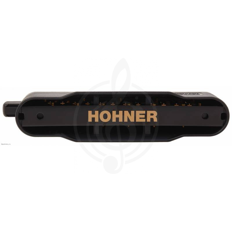 Хроматическая губная гармошка Хроматические губные гармошки Hohner HOHNER CX 12 Black 7545/48 E - Хроматическая губная гармошка M754560 - фото 4