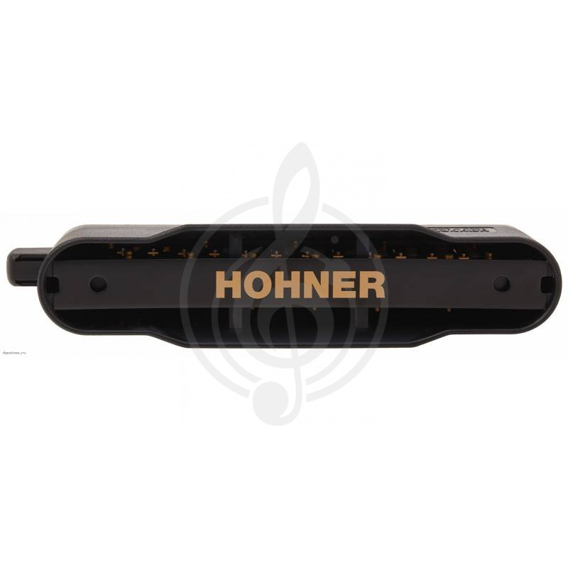 Хроматическая губная гармошка Хроматические губные гармошки Hohner HOHNER CX 12 Black 7545/48 E - Хроматическая губная гармошка M754560 - фото 5