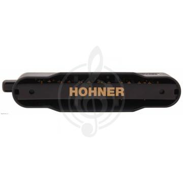 Хроматическая губная гармошка Хроматические губные гармошки Hohner HOHNER CX 12 Black 7545/48 E - Хроматическая губная гармошка M754560 - фото 3