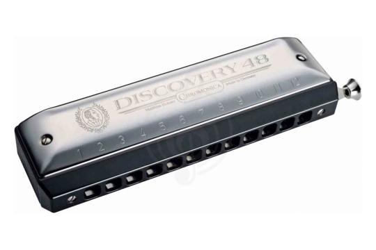 Хроматическая губная гармошка Хроматические губные гармошки Hohner HOHNER Discovery 48 - Хроматическая губная гармошка M754201X - фото 4