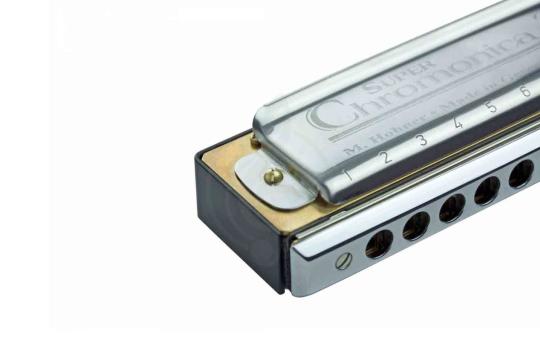 Хроматическая губная гармошка Хроматические губные гармошки Hohner HOHNER Discovery 48 - Хроматическая губная гармошка M754201X - фото 7