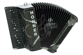 Аккордеон 7/8 Аккордеоны Hohner HOHNER Fun Flash Piano unicolor - Аккордеон 7/8 Хонер A4680S - фото 1