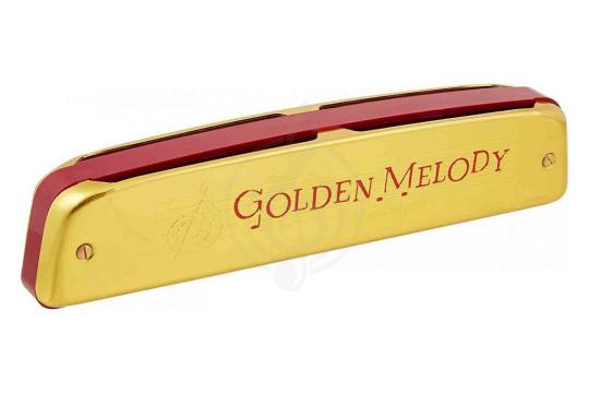 Тремоло губная гармошка Тремоло губные гармошки Hohner HOHNER Golden Melody 2416/40 C - Губная гармошка тремоло M2416017 - фото 4