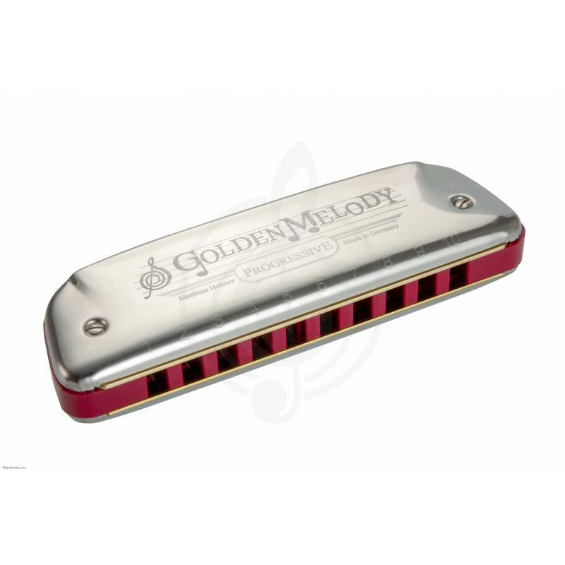 Диатоническая губная гармошка HOHNER Golden Melody 542/20 Ab - Губная гармоника диатоническая Хонер, Hohner Golden Melody 542/20 Ab в магазине DominantaMusic - фото 3