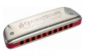 Диатоническая губная гармошка HOHNER Golden Melody 542/20 Ab - Губная гармоника диатоническая Хонер, Hohner Golden Melody 542/20 Ab в магазине DominantaMusic - фото 3