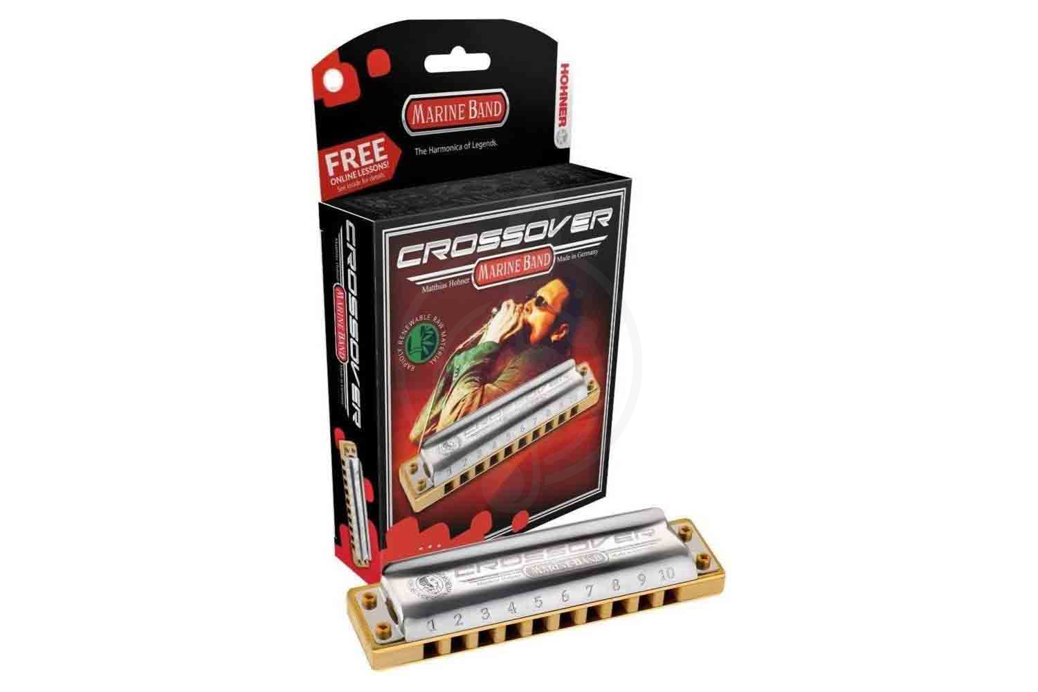 Диатоническая губная гармошка HOHNER Marine Band Crossover Ab - Губная гармоника диатоническая Хонер,  Marine Band Crossover Ab в магазине DominantaMusic - фото 7