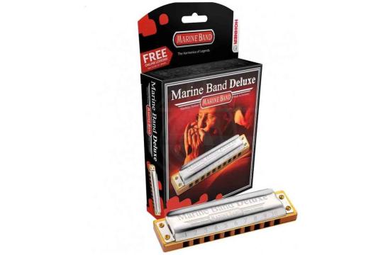 Диатоническая губная гармошка HOHNER Marine Band Deluxe 2005/20 Ab - Губная гармоника диатоническая Хонер,  Marine Band Deluxe 2005/20 Ab в магазине DominantaMusic - фото 8