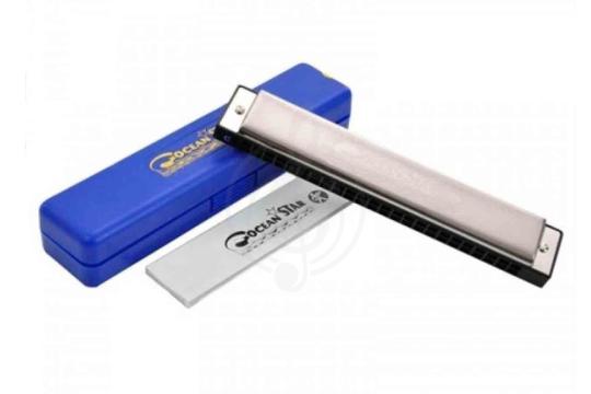 Тремоло губная гармошка Тремоло губные гармошки Hohner HOHNER Ocean Star 2540/48 C - Губная гармошка тремоло M254001 - фото 5