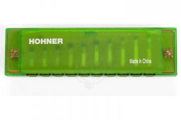 Детская губная гармошка HOHNER Translucent Green M1110G - Детская губная гармошка, Hohner Translucent Green M1110G в магазине DominantaMusic - фото 3