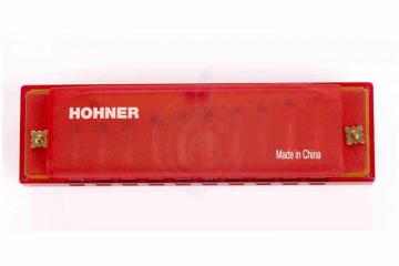 Детская губная гармошка HOHNER Translucent Red M1110R - Детская губная гармошка, Hohner Translucent Red M1110R в магазине DominantaMusic - фото 3