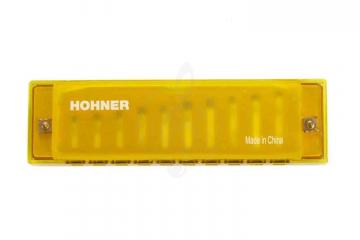 Детская губная гармошка HOHNER Translucent Yellow (M1110Y) - Детская губная гармошка, Hohner Translucent Yellow в магазине DominantaMusic - фото 3