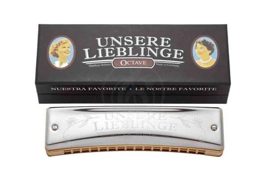 Октавная губная гармошка Октавные губные гармошки Hohner HOHNER Unsere Lieblinge 6195/32 C - Октавная губная гармошка M6195017 - фото 3