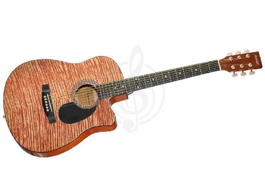 Изображение HOMAGE LF-3800CT-N Фольковая 6-струнная гитара 38" с вырезом.