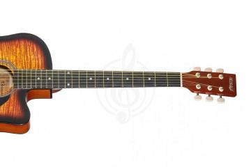 Акустическая гитара HOMAGE LF-3800CT-SB Фольковая 6-струнная гитара 38" с вырезом, Homage LF-3800CT-SB в магазине DominantaMusic - фото 4