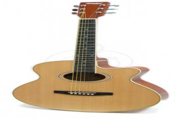 Акустическая гитара Акустические гитары Homage HOMAGE LF-401C-N Фольковая 6-струнная гитара 40&quot; с вырезом LF-401C-N - фото 2
