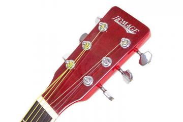 Акустическая гитара Акустические гитары Homage HOMAGE LF-401C-R Фольковая 6-струнная гитара 40&quot; с вырезом LF-401C-R - фото 4