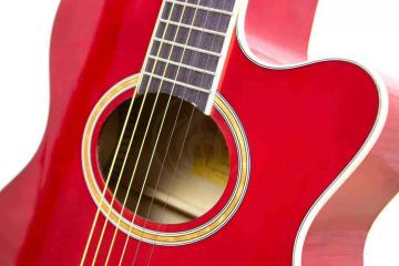 Акустическая гитара Акустические гитары Homage HOMAGE LF-401C-R Фольковая 6-струнная гитара 40&quot; с вырезом LF-401C-R - фото 5