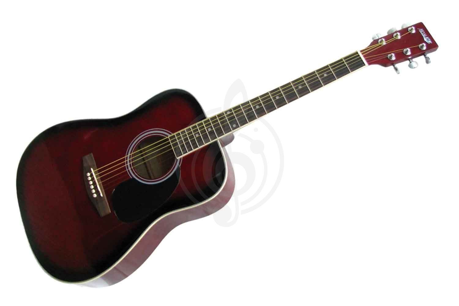 Акустическая гитара Акустические гитары Homage HOMAGE LF-4111-RED-SB Акустическая 6-струнная гитара 41 LF-4111-RED-SB - фото 1